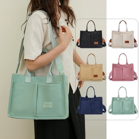 Casual Daily Canvas Tote Shoulder Bags Women Mommy Large Hand Bag
